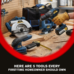 5 Tools Every First-Time Homeowner Should Own